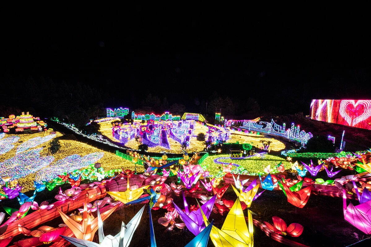 体験型イルミネーション「伊豆高原グランイルミ」静岡・伊豆ぐらんぱる公園で、“光の上”を歩く新エリア｜写真6