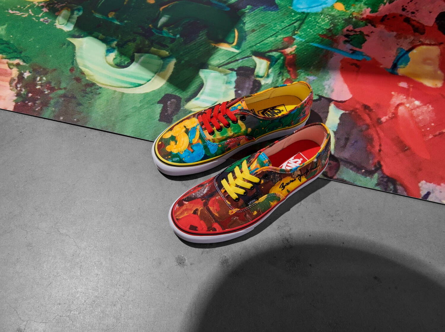 VANS“アート感覚”で楽しめるカラフルスニーカー、ロサンゼルス現代美術館と人気シューズがコラボ｜写真4