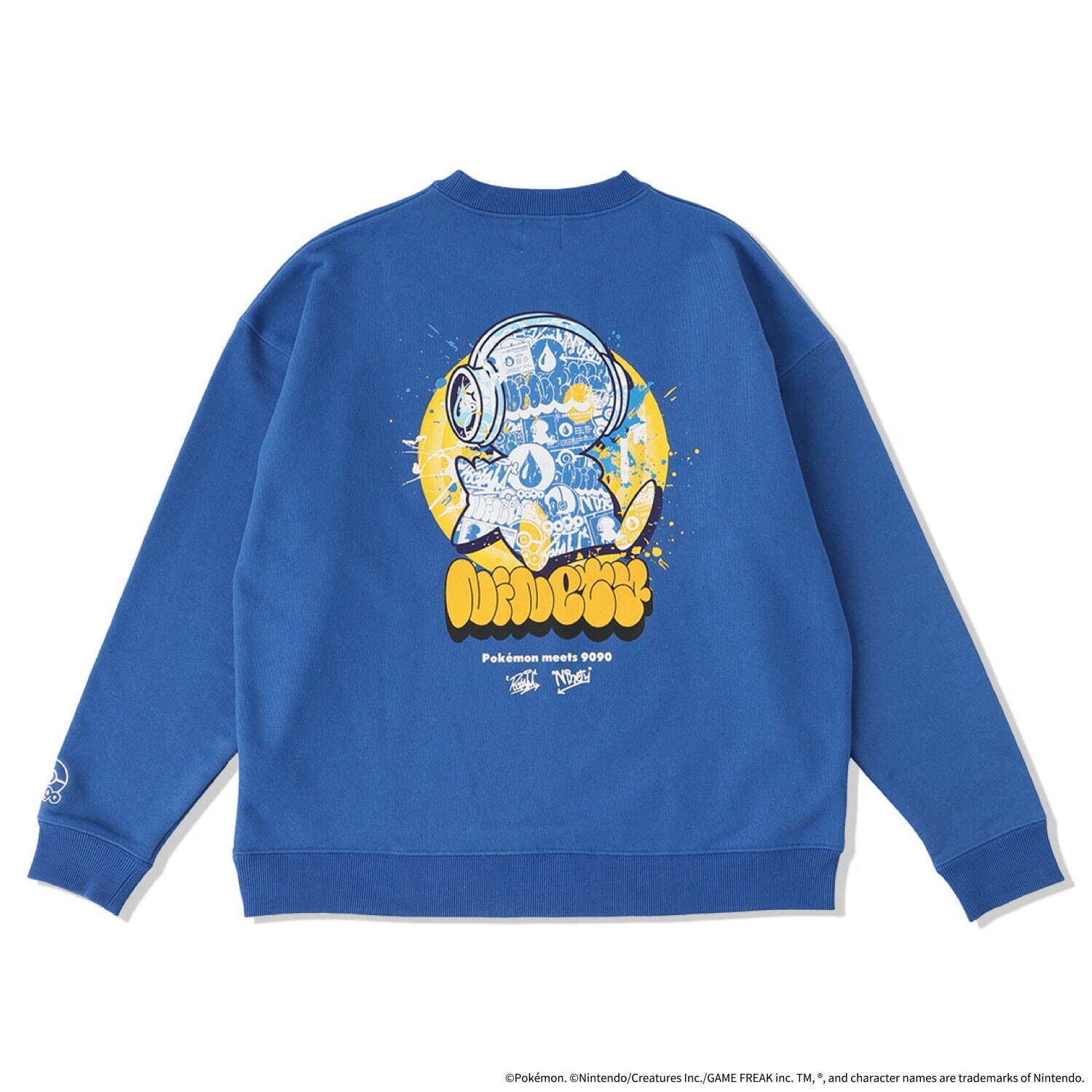 【POCHAMA × 9090 Sweat】 (ブルー) 11,880円