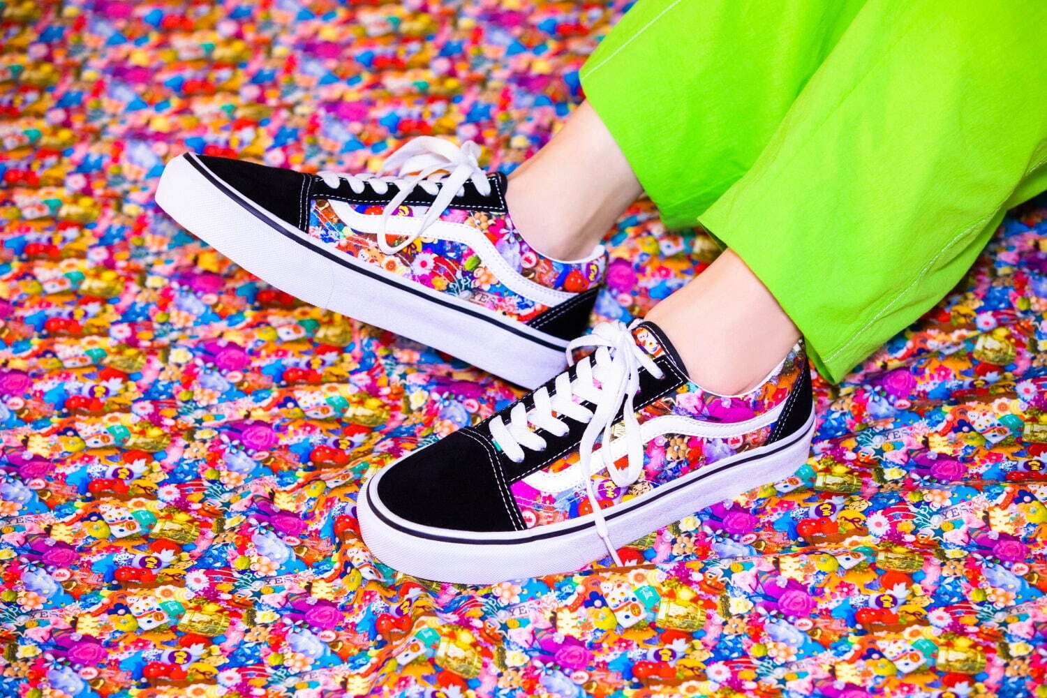 OLD SKOOL BLACK/MULTI 9,900円