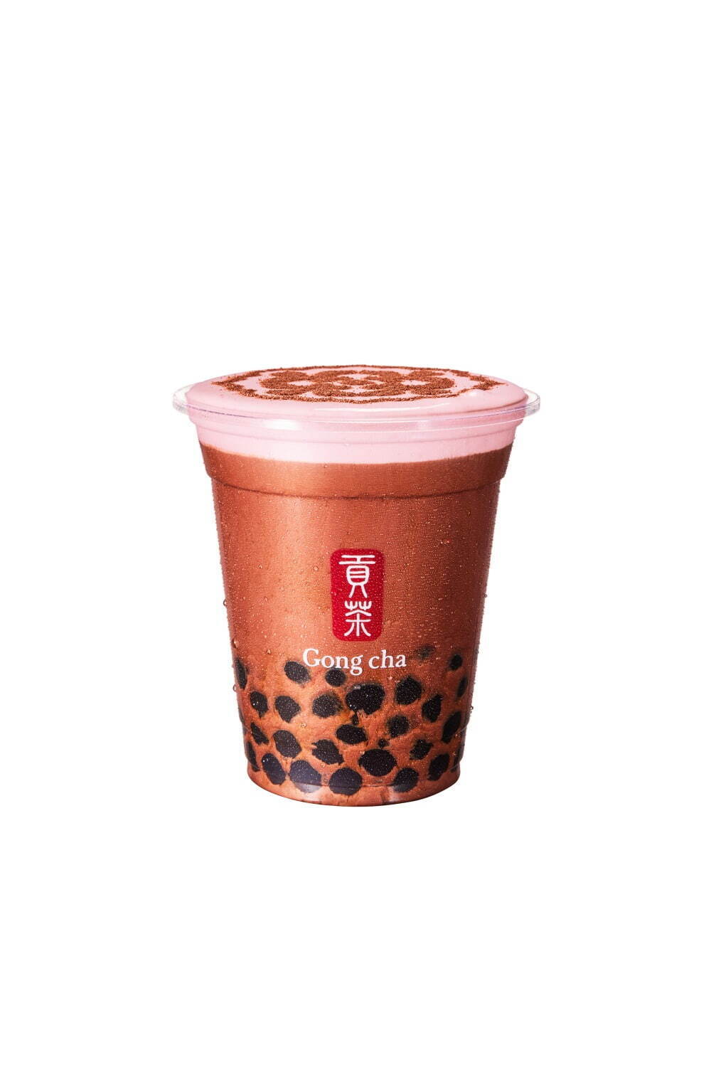 ゴンチャ(Gong cha) アールグレイ ショコラティー ＋パール｜写真1