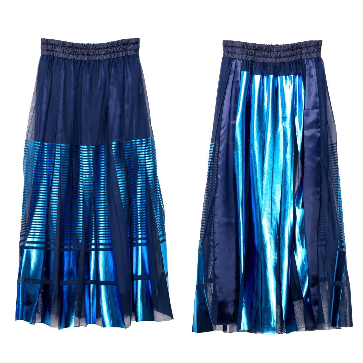 FOIL PRINT HAND PLEATS SKIRT 33,000円