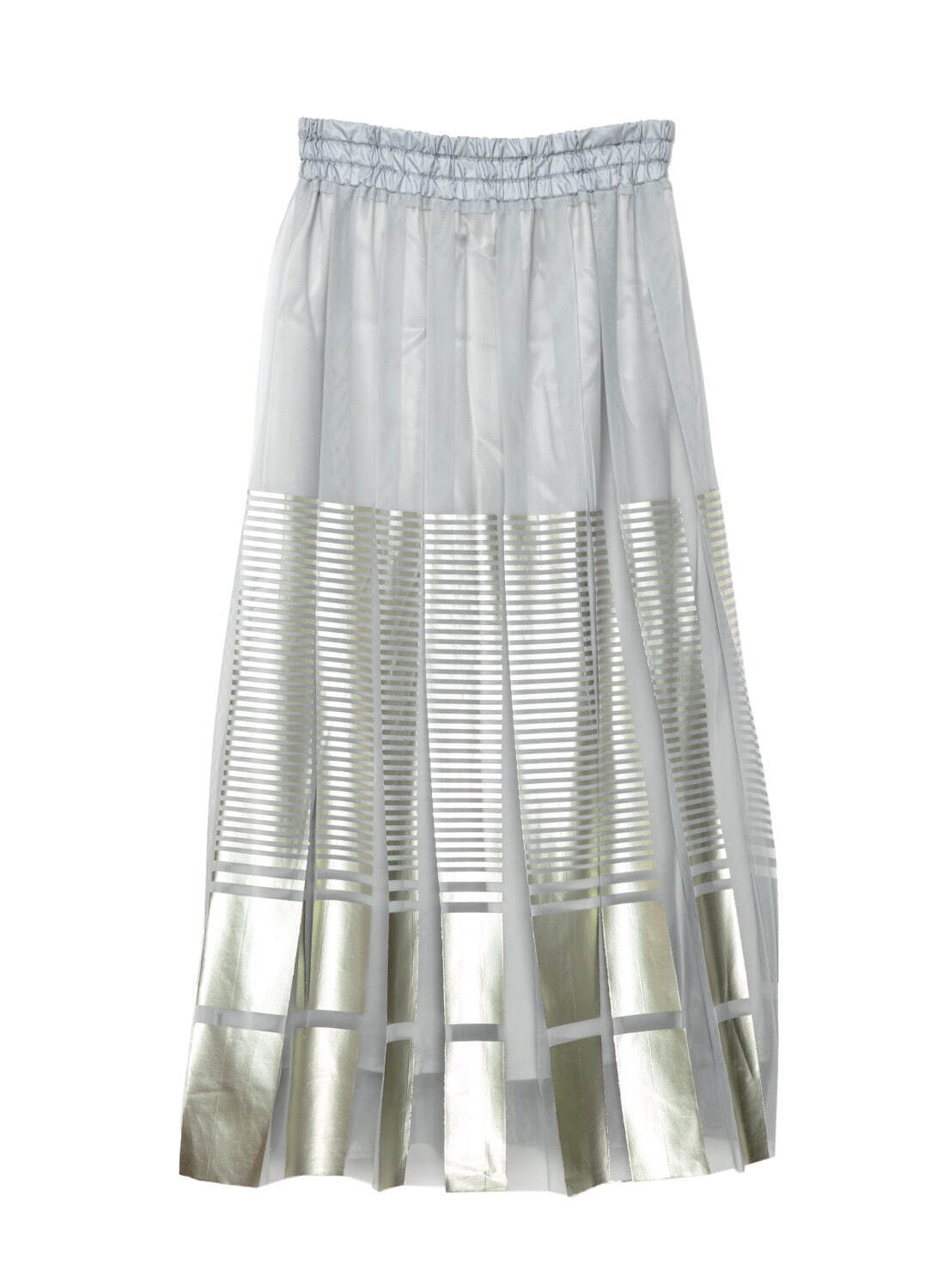 FOIL PRINT HAND PLEATS SKIRT 33,000円