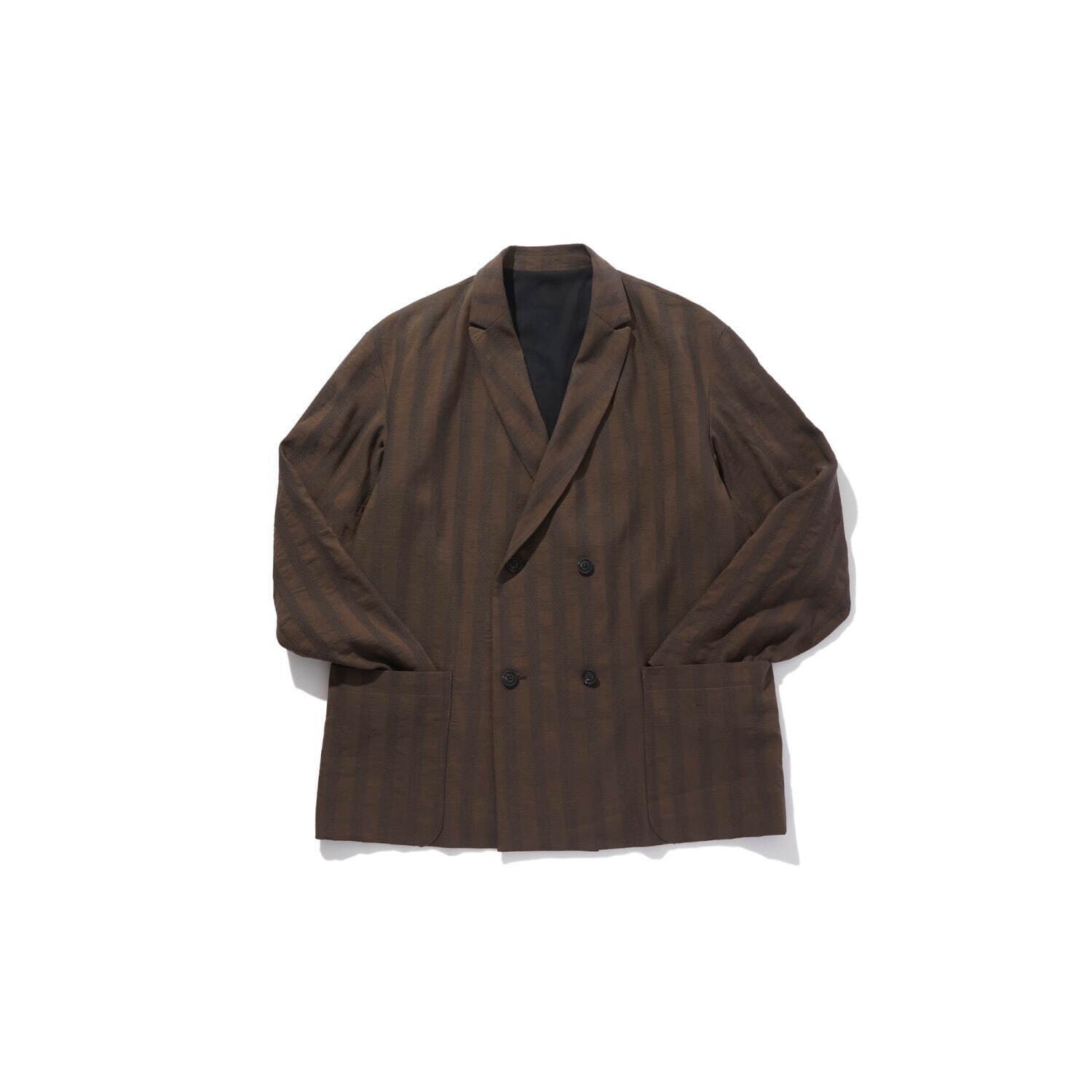 DOUBLE BREASTED SUIT JACKET B 74,800円〈2022年3月中旬発売〉