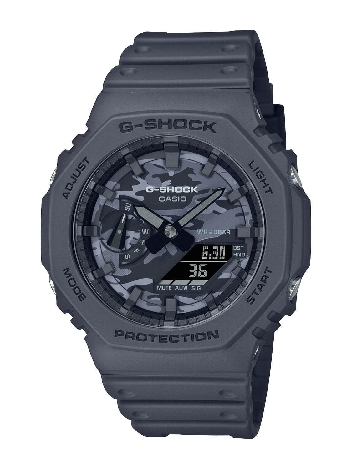 G-SHOCK新作腕時計、“カモフラージュ”ダイヤル搭載のスクエア型＆薄型八角形モデル｜写真5