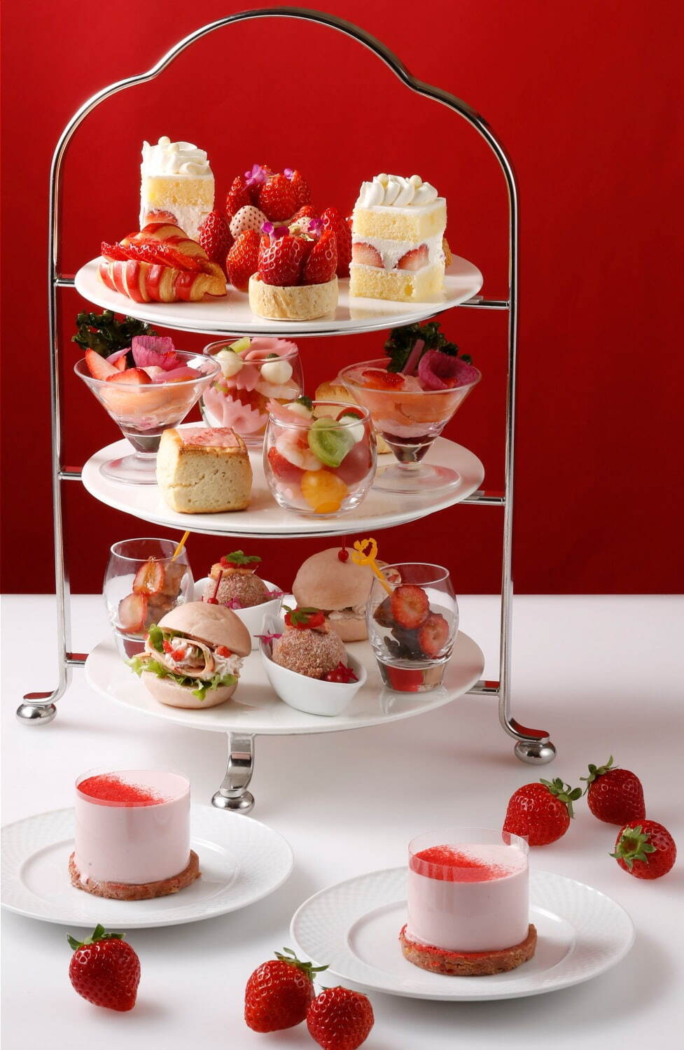 「Strawberry Pink Afternoon Tea」7,150円