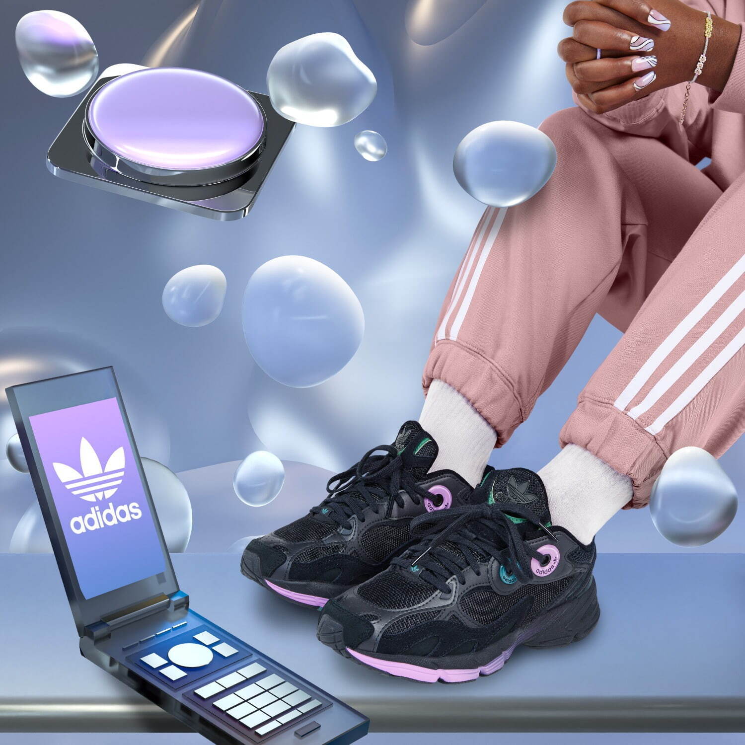 アディダス オリジナルス(adidas Originals) アディダス アスター W｜写真4