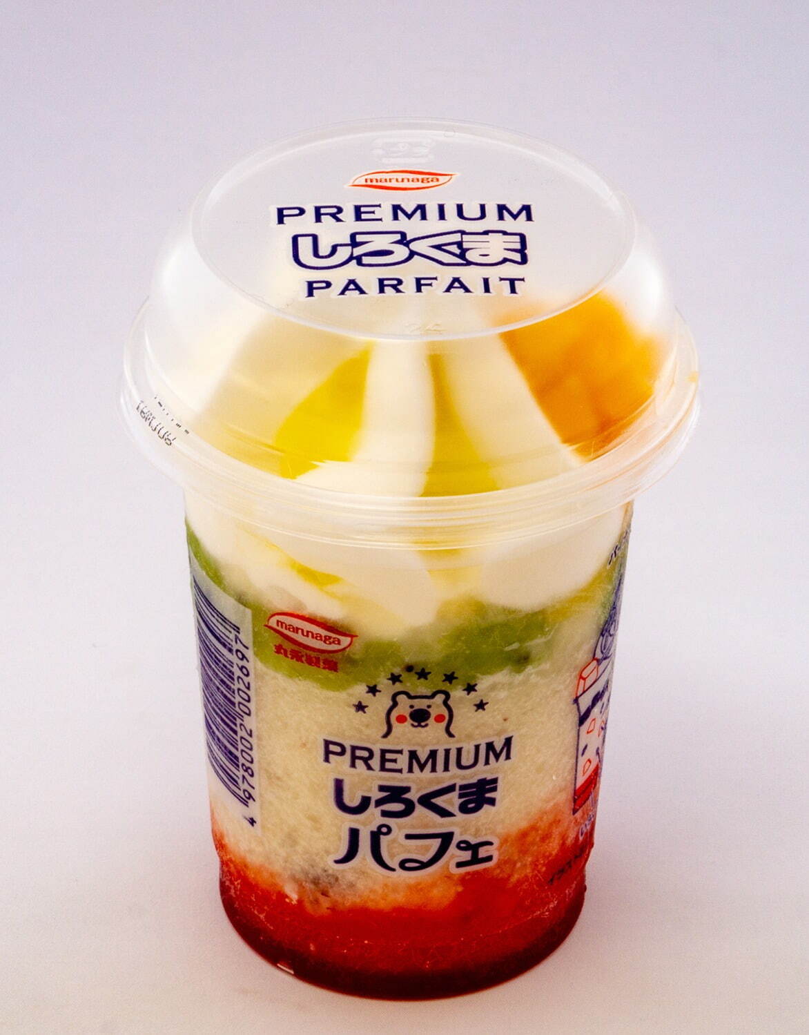 「PREMIUM しろくまパフェ」
希望小売価格：378円／230ml