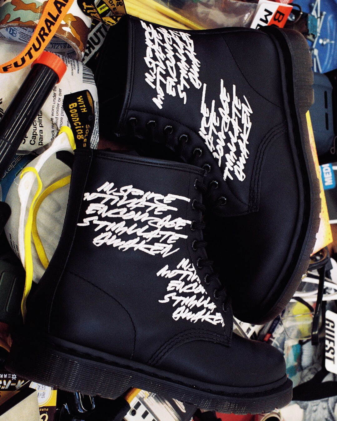 ドクターマーチン(Dr. Martens), フューチュラ ラボラトリーズ(FUTURA LABORATORIES) 1460 8ホールブーツ｜写真15