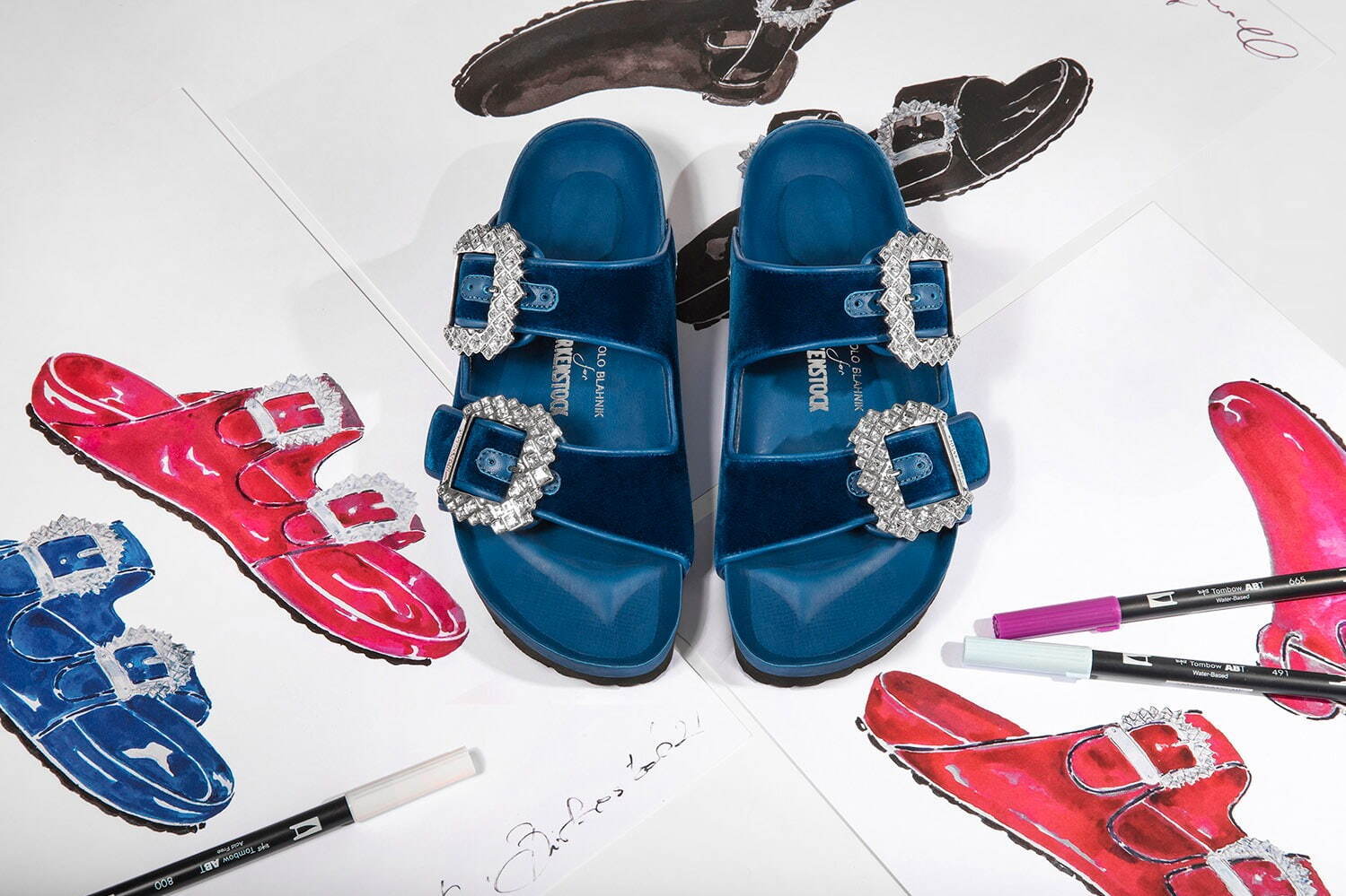 ビルケンシュトック(BIRKENSTOCK), マノロ ブラニク(Manolo Blahnik) アリゾナ｜写真16