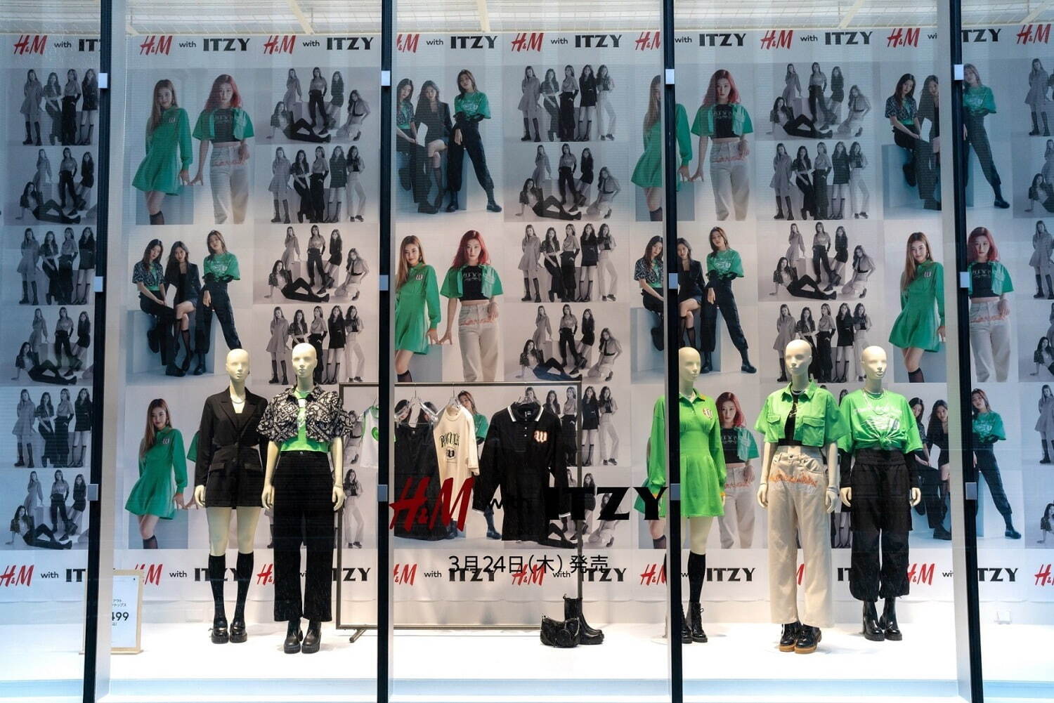 H&M×ITZYコラボ - ダンスの練習着や休日の私服をイメージ、ジャケットやワイドデニムなど｜写真19