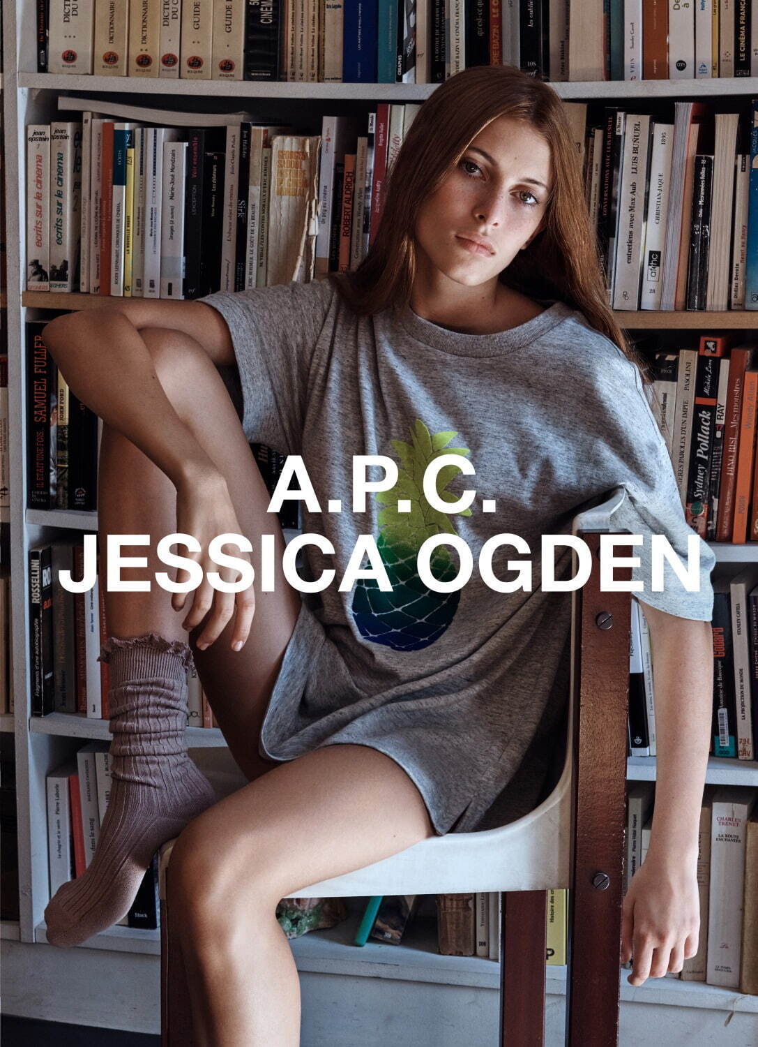 A.P.C. “セーラー襟”ワンピース＆ドット柄シャツ、ジェシカ・オグデンと再びコラボ｜写真28