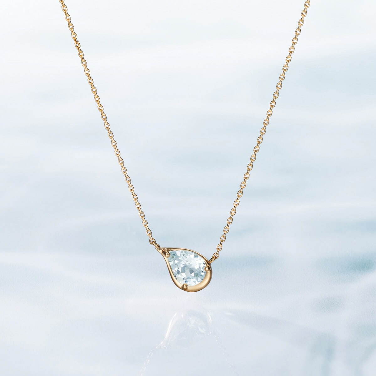 K10AQ Necklace / Aquamarine 37,400円