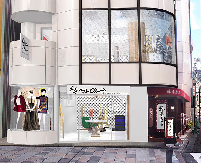 表参道にアリス アンド オリビア初の路面店 - 限定トートバッグなど発売｜写真1