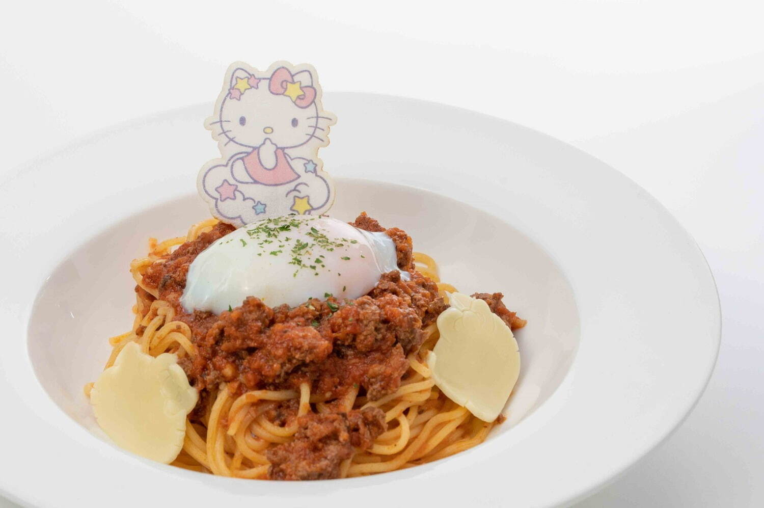 ハローキティのミートソースパスタ 1,500円