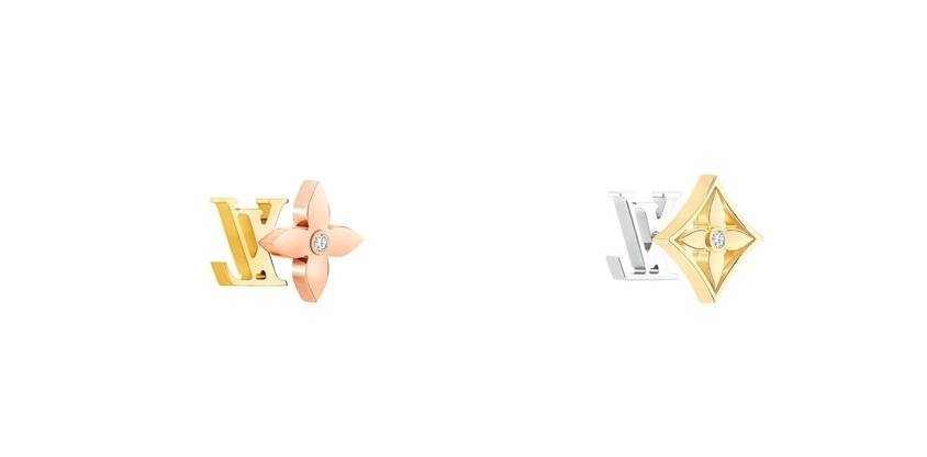 左から)ピアス「イディール ブロッサム」YG×PG×ダイヤモンド 245,300円
YG×WG×ダイヤモンド 278,300円 ※片耳用(リバーシブル)