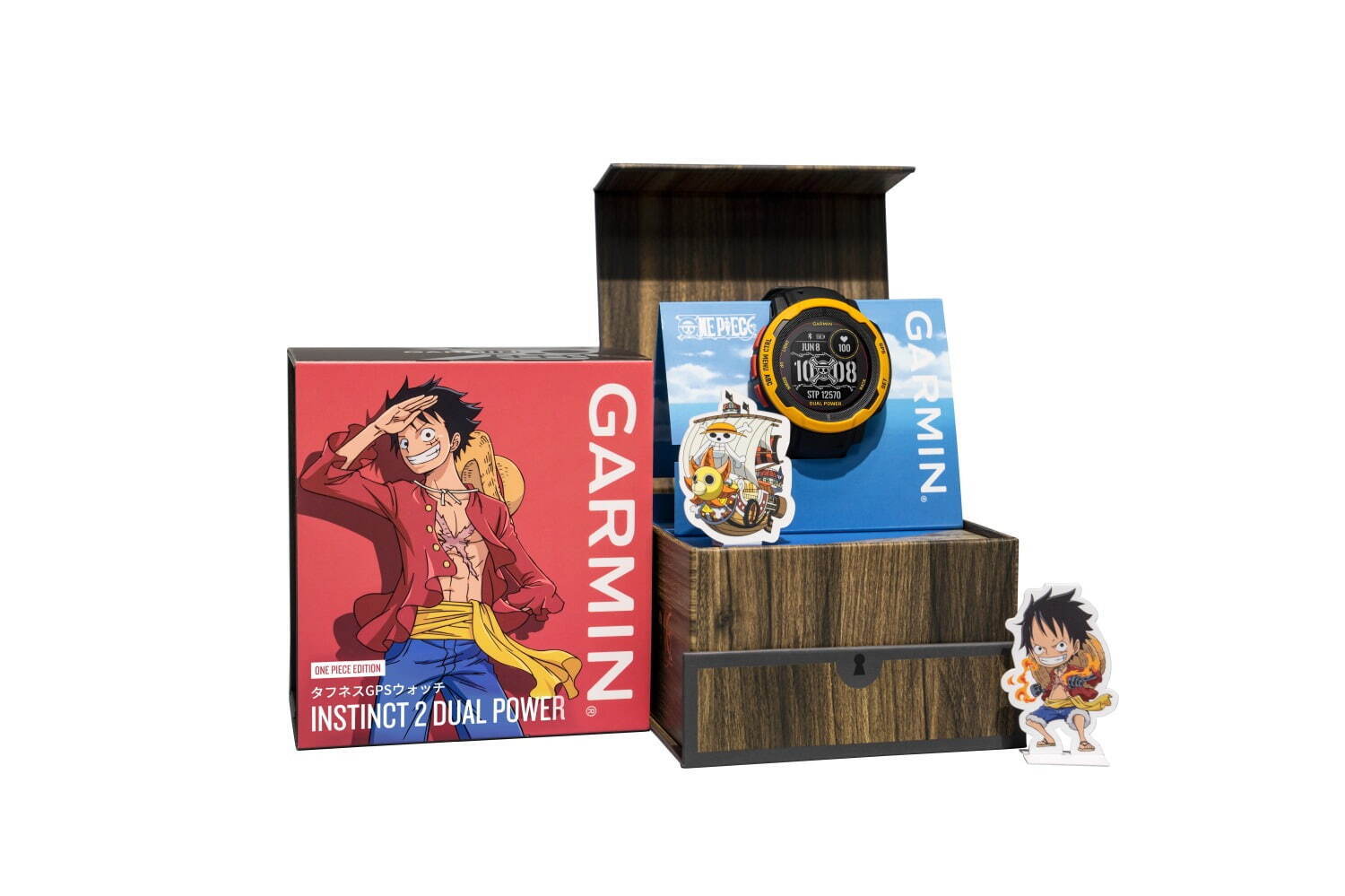 ガーミン『ONE PIECE』コラボGPSスマートウォッチ、ルフィ・ゾロ・チョッパーの全3型｜写真5