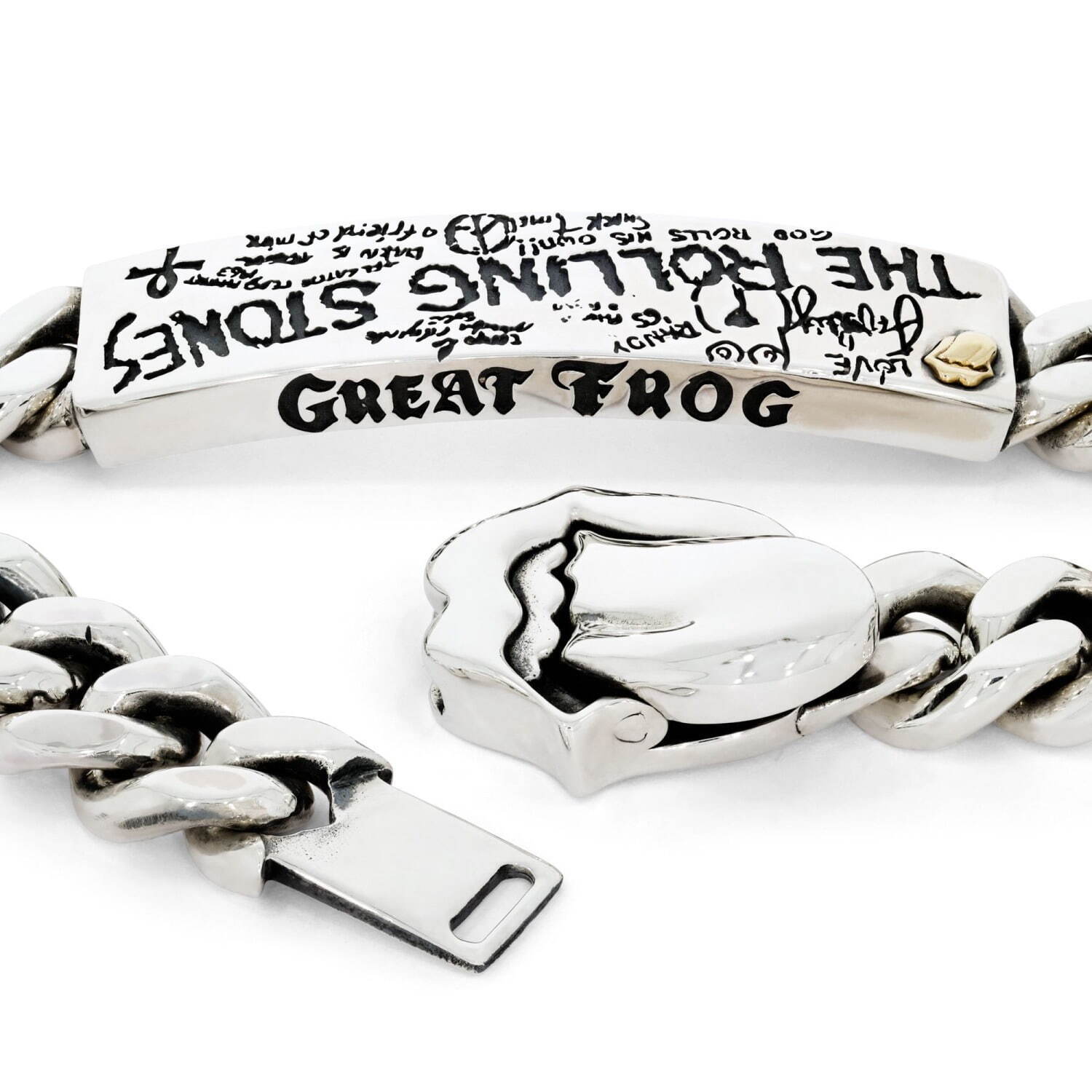 Rolling Stones Beggars Banquet Defaced I.D.Bracelet 121,500円