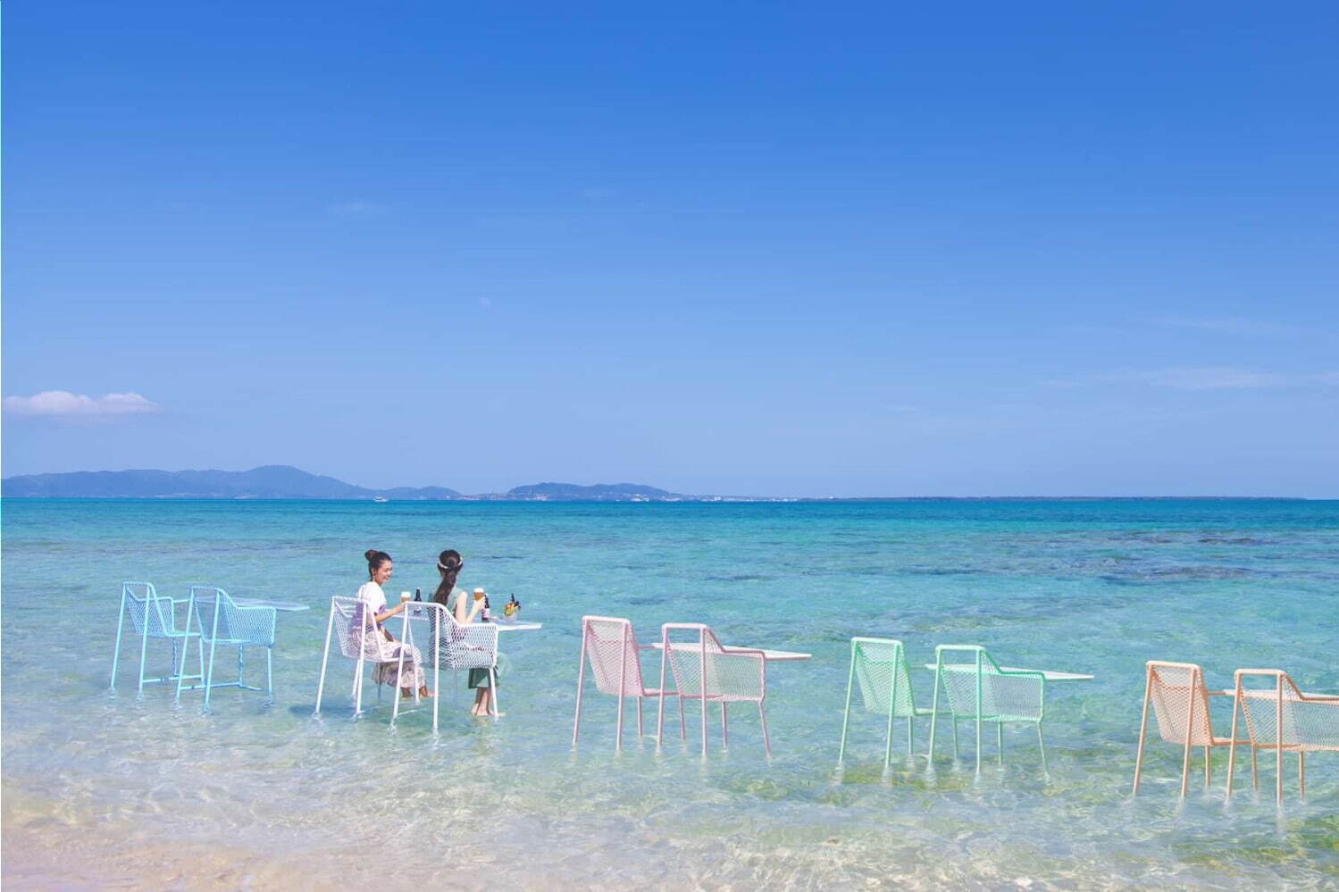 リゾナーレ小浜島「絶景海上ビアガーデン」