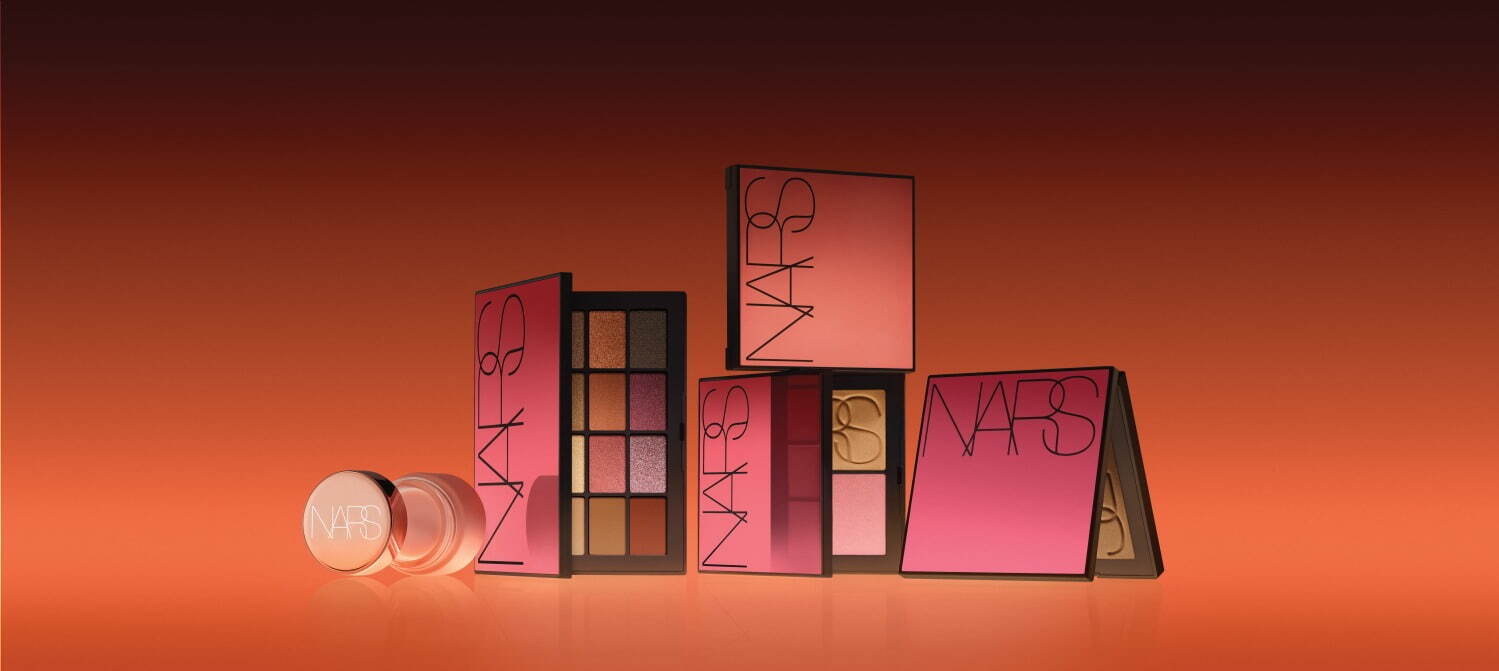 NARS2022年夏コスメ、“すべて限定色”16色の贅沢アイシャドウやキラキラボディオイル｜写真2