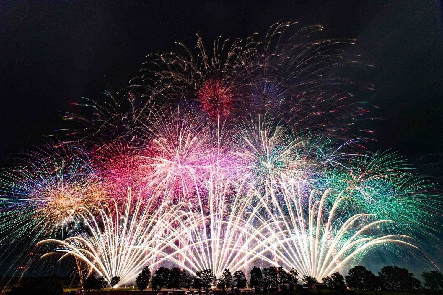 全国の花火大会＜2022年夏＞東京都内＆日本三大花火大会など、開催日・チケット情報・打ち上げ場所も｜写真1