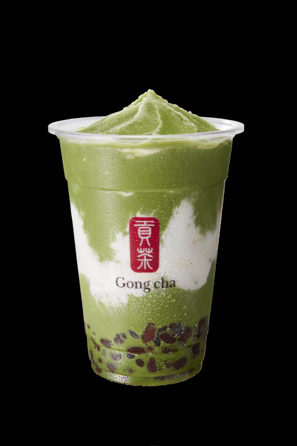 ゴンチャ(Gong cha) 特撰 一番摘み抹茶 ミルクティー＆フローズン｜写真5