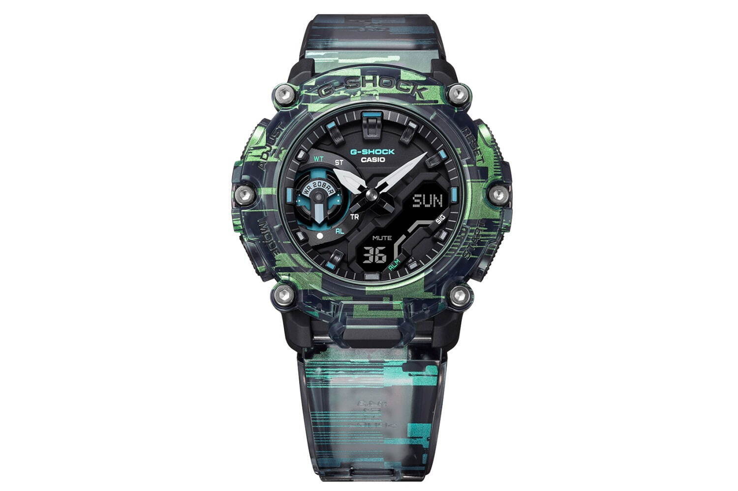 ジーショック(G-SHOCK) デジタルグリッチ｜写真9