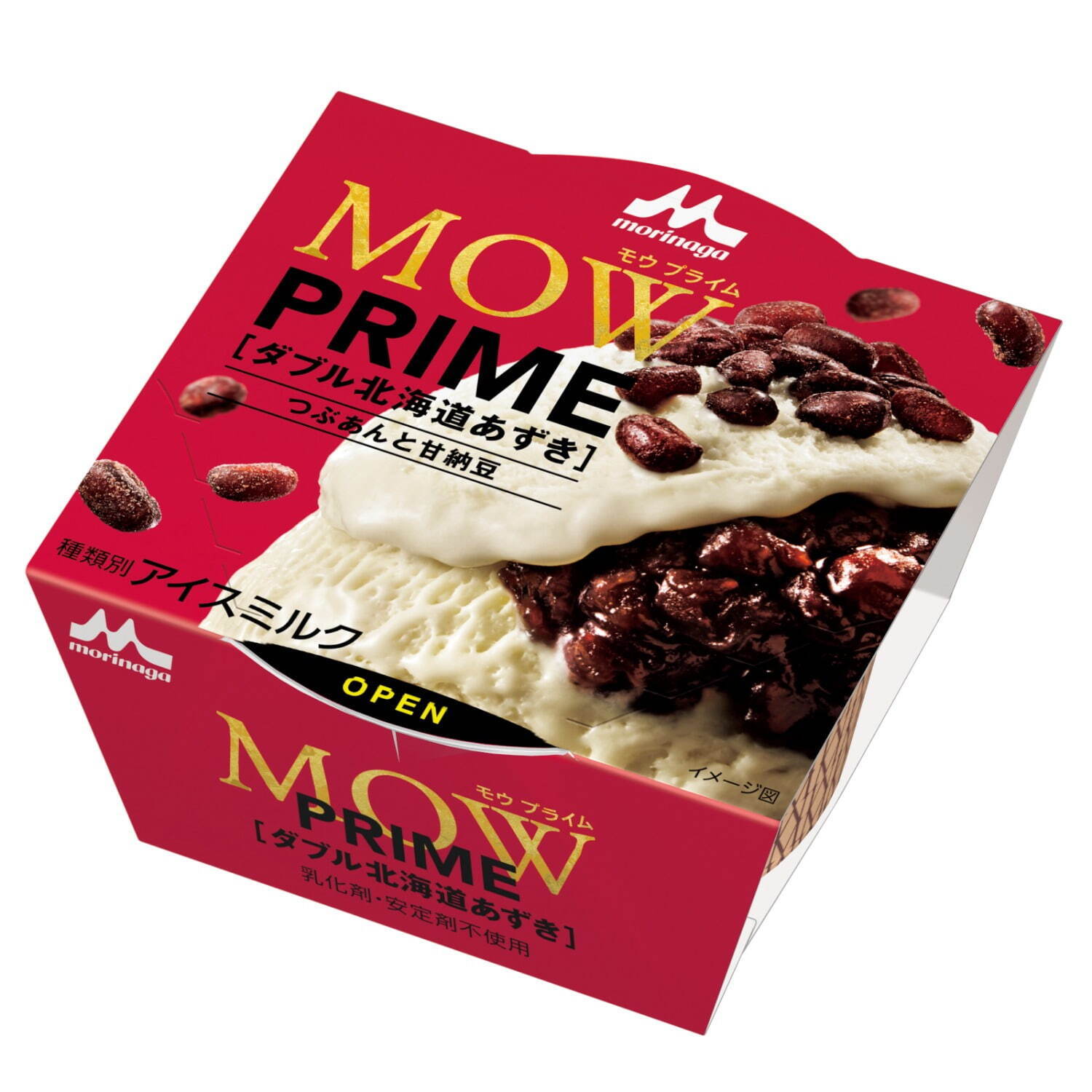 「モウ プライム(MOW PRIME) ダブル北海道あずき」190円