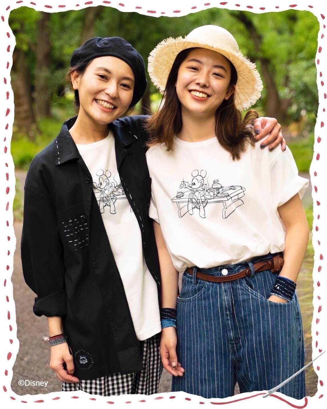 「ミッキーマウス Tシャツ」13,200円