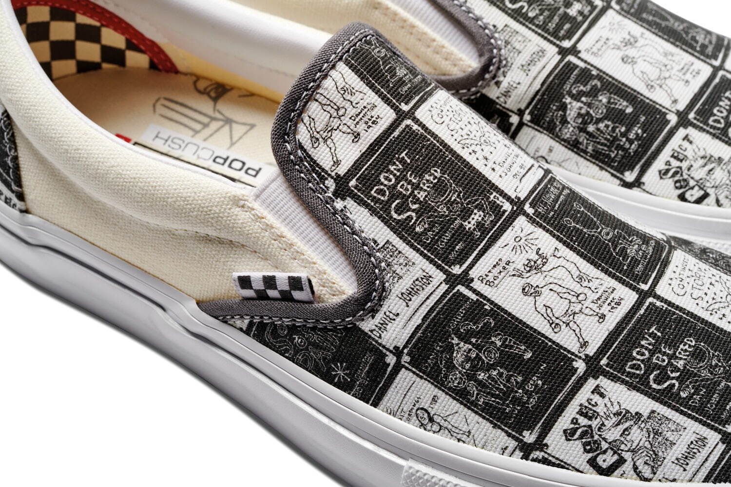 VANS×ダニエル・ジョンストン、著名なアートワークを描いたスニーカーやアパレルアイテム｜写真10