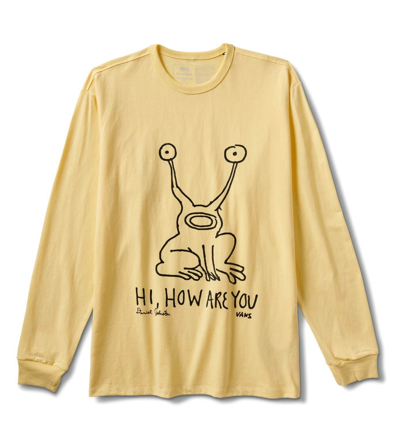 「VANS X DANIEL JOHNSTON OTW LS PALE BANANA」6,050円