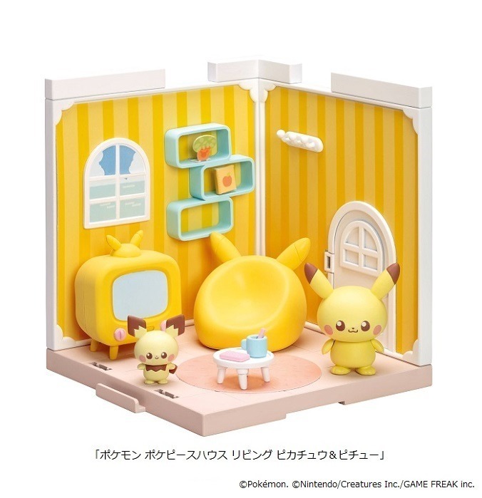 「ポケモン ポケピースハウス リビング ピカチュウ＆ピチュー」3,000円