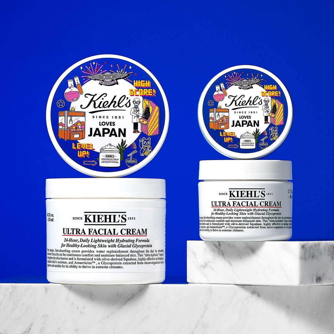 キールズ クリーム UFC「KIEHL’S LOVES JAPAN」限定エディション  49g 4,620円/123g 8,250円