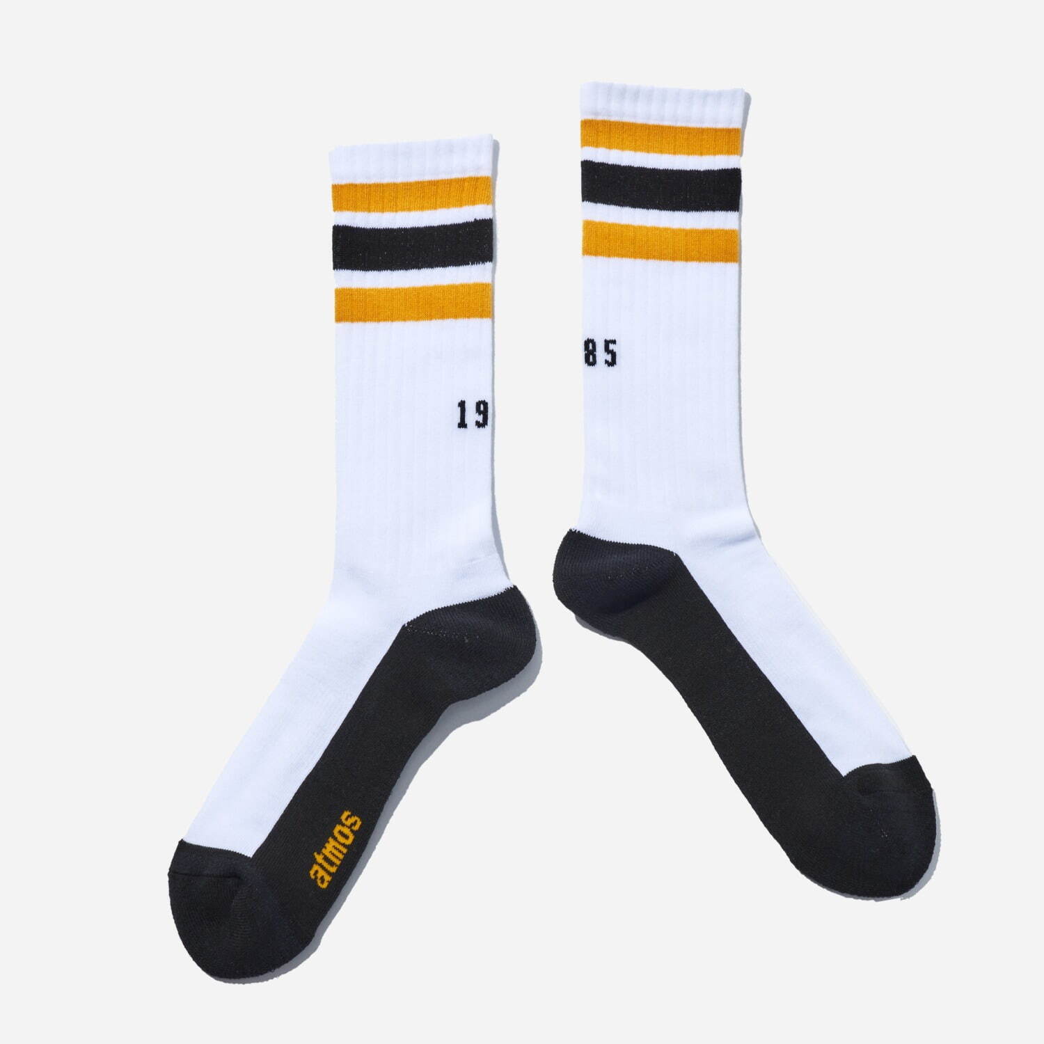 アトモス×シックストックス(1985 BORDER RIB SOCKS) 2,200円