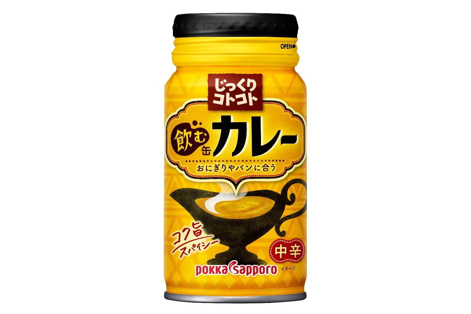 じっくりコトコト飲む缶カレー170ｇリシール缶 154円