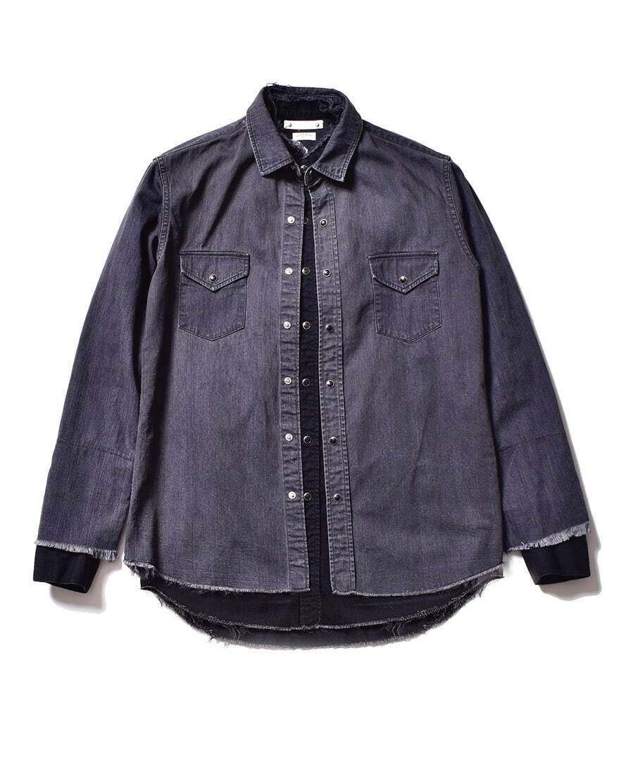 OLD PARK × MINEDENIM Denim Western Layered SH 35,200円