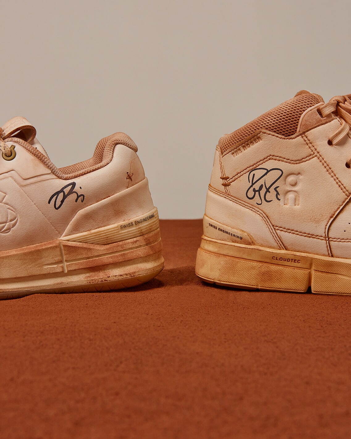 KITH×ロジャー・フェデラー×オンのシューズセット、レッドクレーでカスタムできるローカットなど2足｜写真3