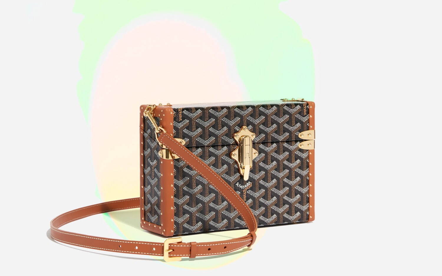 ゴヤール(GOYARD) カセット トランクバッグ｜写真10