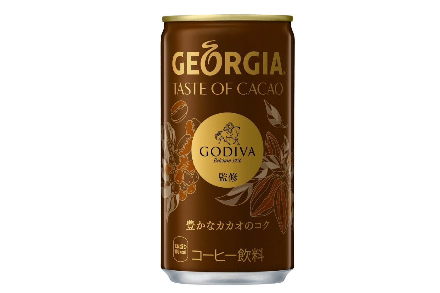 ゴディバ×ジョージアのコラボ缶コーヒー、芳醇なカカオ×ほろ苦い焙煎コーヒーの“大人の味わい”｜写真2