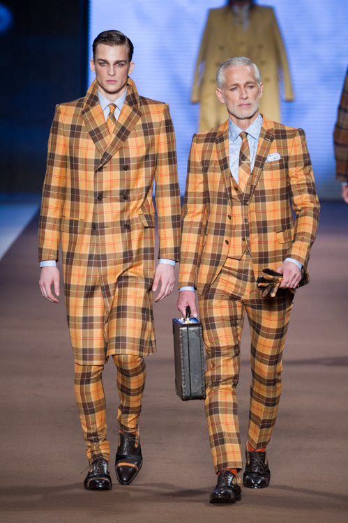 エトロ(ETRO) 2014-15年秋冬メンズコレクション シルエット - 写真11