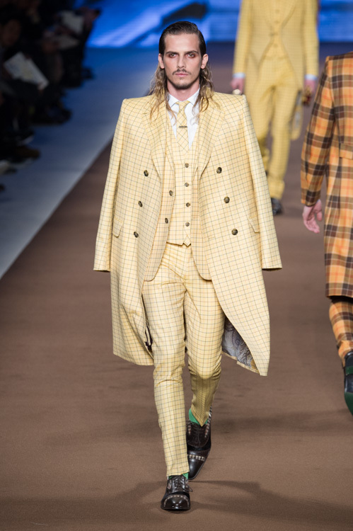 エトロ(ETRO) 2014-15年秋冬メンズコレクション シルエット - 写真12