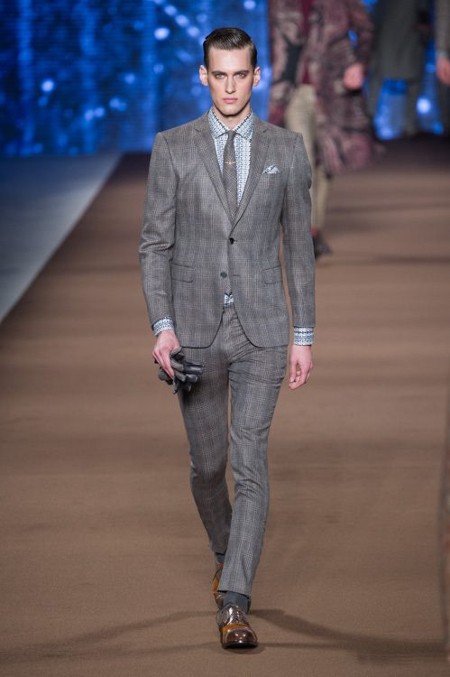 エトロ(ETRO) 2014-15年秋冬メンズコレクション シルエット - 写真22