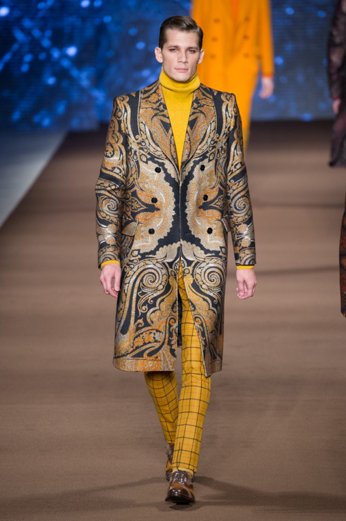 エトロ(ETRO) 2014-15年秋冬メンズコレクション シルエット - 写真25