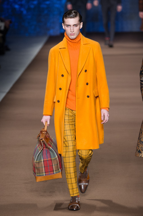 エトロ(ETRO) 2014-15年秋冬メンズコレクション シルエット - 写真26