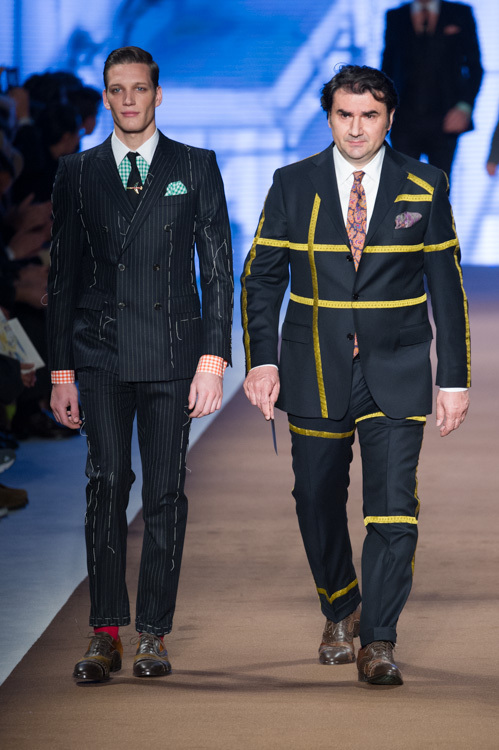 エトロ(ETRO) 2014-15年秋冬メンズコレクション シルエット - 写真35