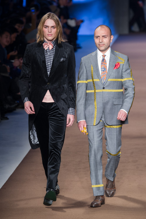 エトロ(ETRO) 2014-15年秋冬メンズコレクション シルエット - 写真38