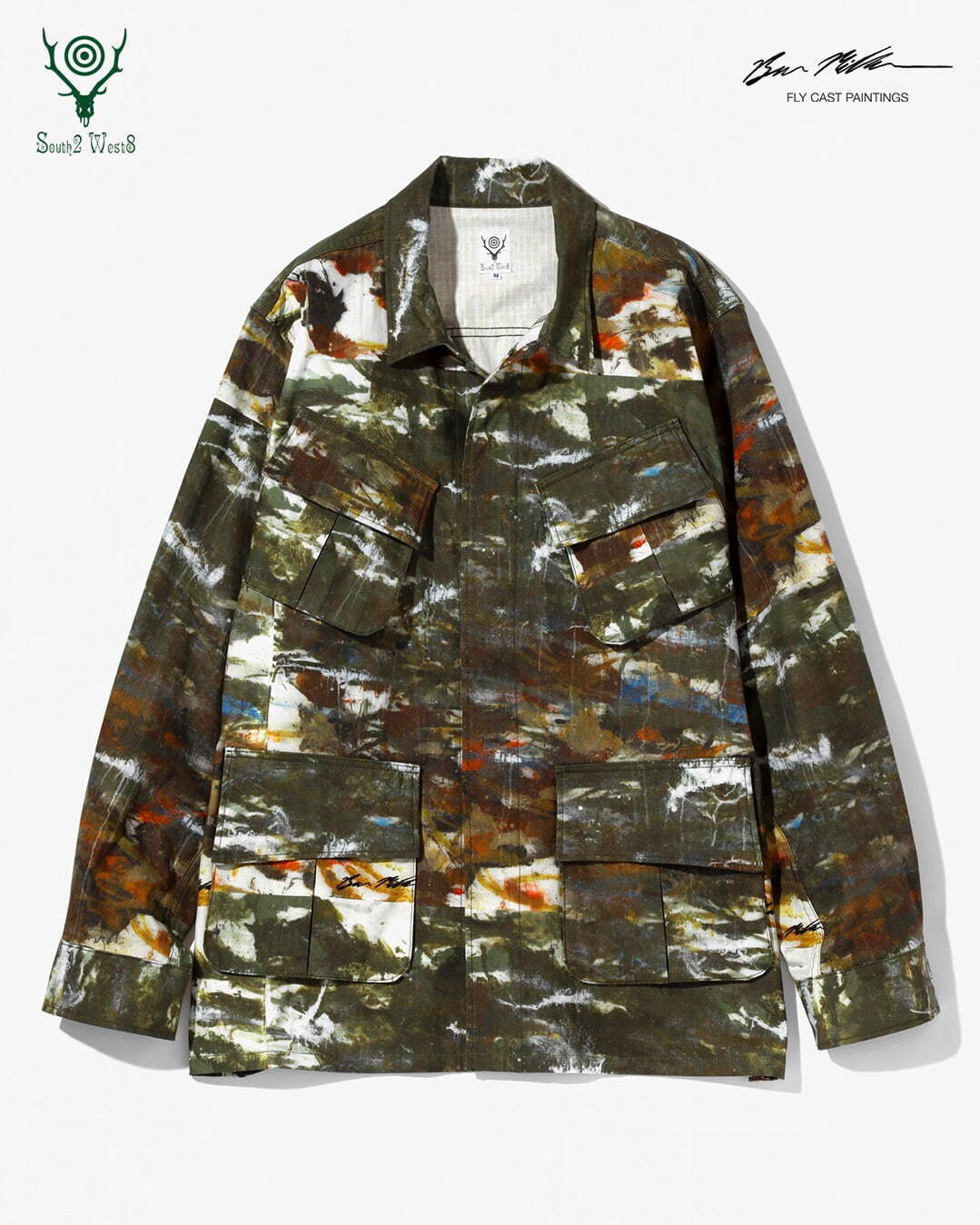 Jungle Fatigue Jacket - Cotton Ripstop / Painting Pt. 39,600円