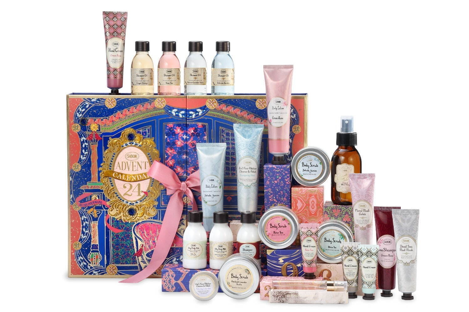 SABON22年クリスマスアドベントカレンダー、人気の香りのボディケア＆実力派フェイスケアなど｜写真5