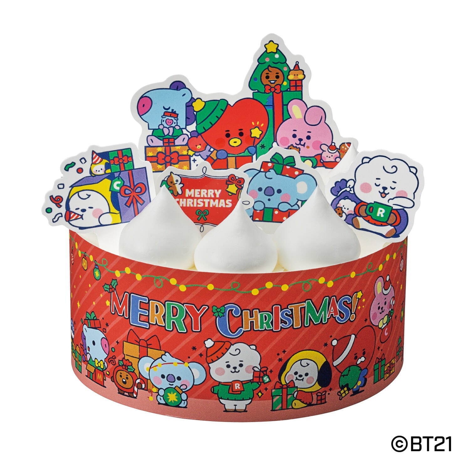 キャラデコクリスマスBT21(2022ver.) 4,300円