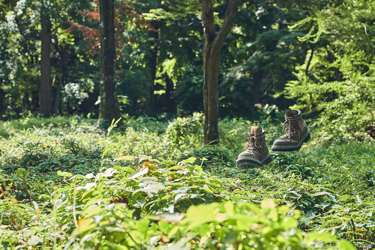 ノンネイティブ×グイディのコラボブーツ第3弾、無骨なハイキングブーツをシャープなシルエットで｜写真10